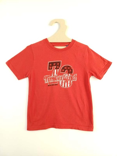 [240500163] Timberland t-shirt rouge - 4 ans
