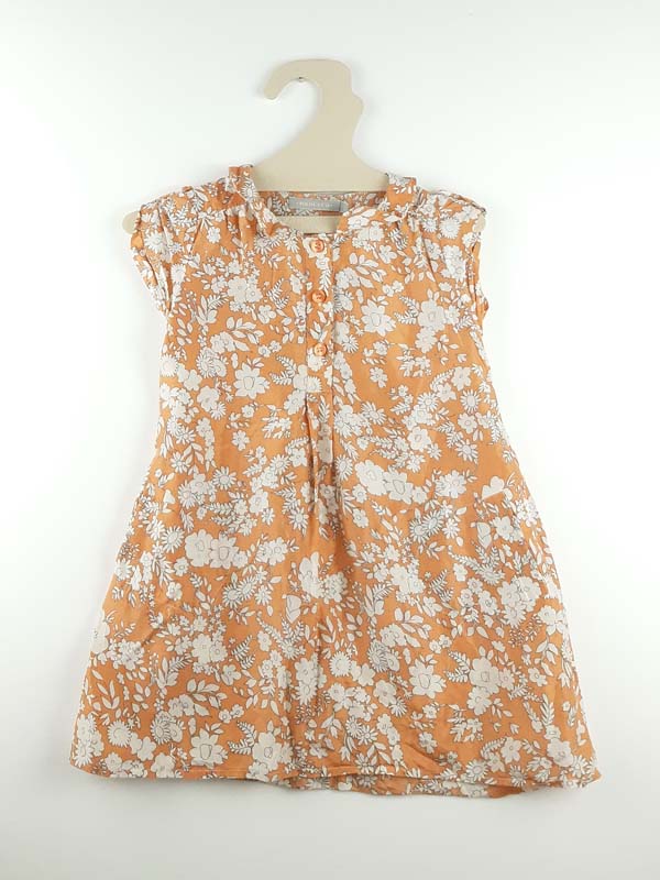 Hilde & co Robe orange - 4 ans