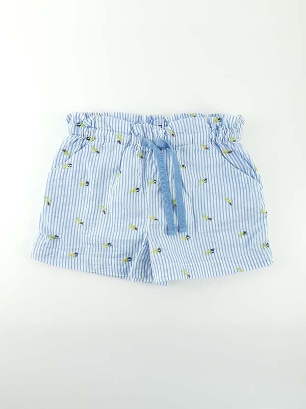 Bout'chou Short bleu - 24 mois