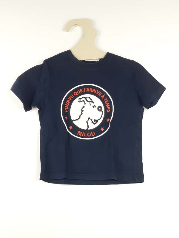 Cyrillus T-shirt CM bleu - 3 ans