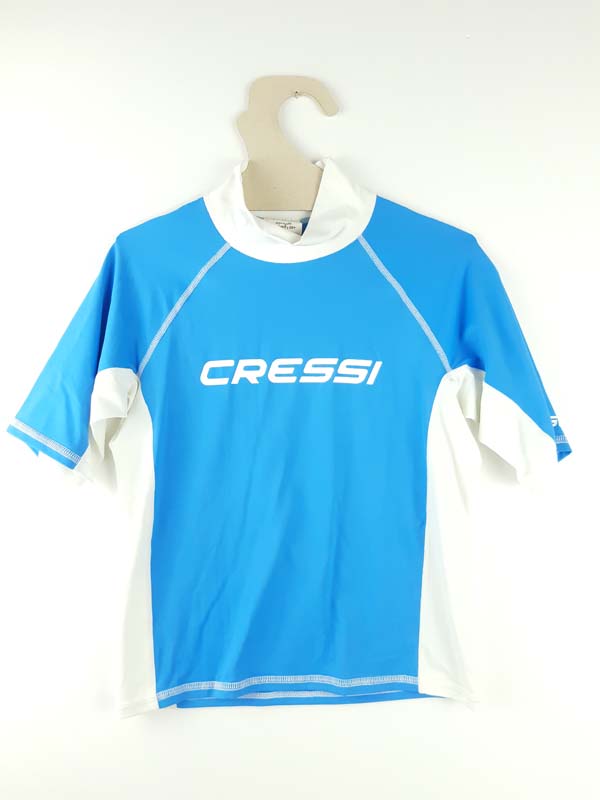 Cressi maillot Anti UV bleu - 10 ans