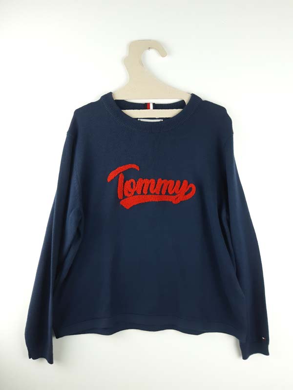 Tommy Hilfiger Pull bleu - 10 ans