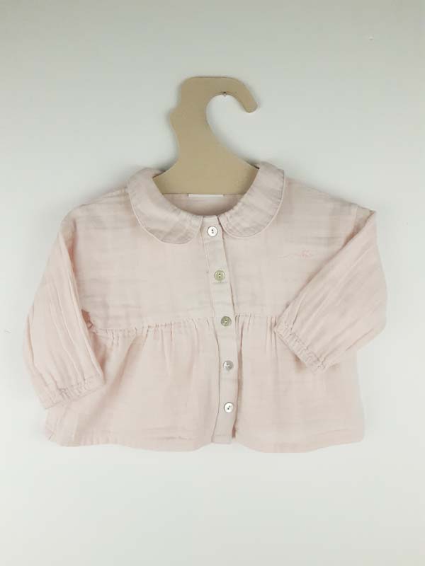 Noukies Chemise 6 mois - rose