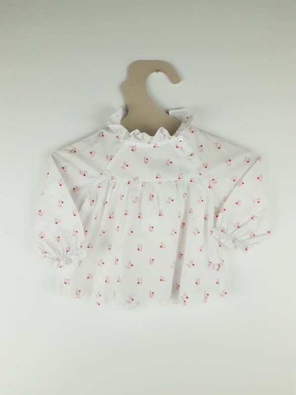 Jacadi Chemise blanche - 6 mois