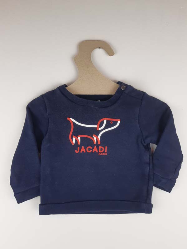Jacadi Pull bleu - 12 mois