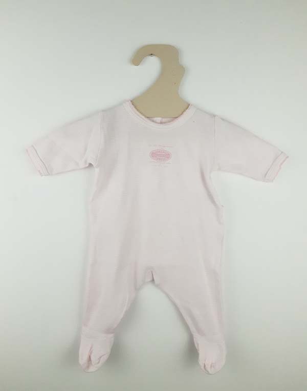 Petit Bateau Pyjama rose - 1 mois