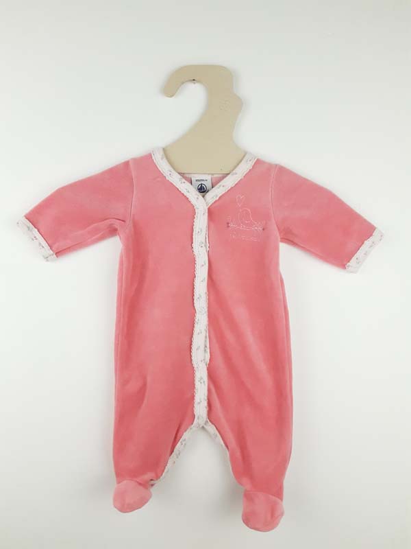 Petit Bateau Pyjama rose - naissance
