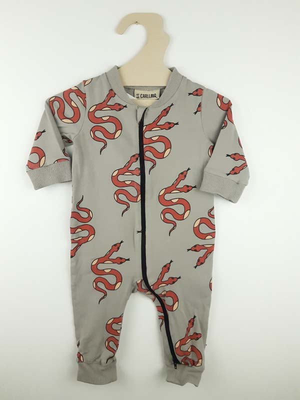 Carlijnq Pyjama 3/6 mois - gris