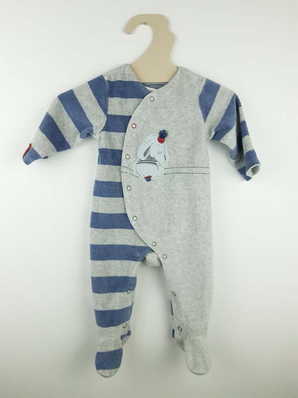 Noukies Pyjama gris - 3 mois