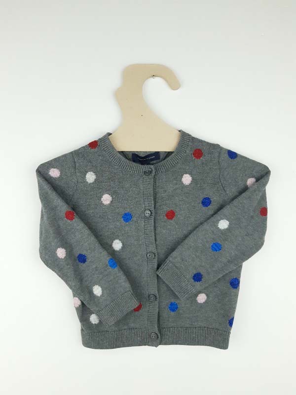 Tommy Hilfiger Gilet gris - 12 mois