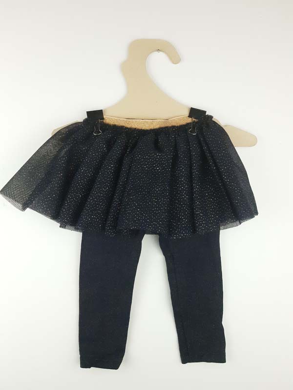 Petit Bateau Legging Jupe bleue - 18 mois