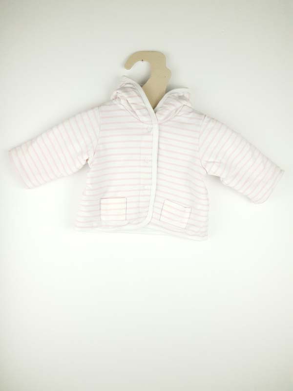 Petit Bateau Gilet rose - 3 mois