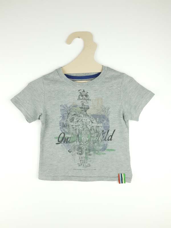 CKS T-shirt CM gris clair - 2 ans