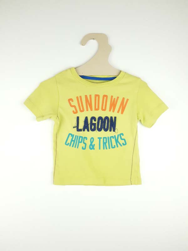 CKS T-shirt CM jaune - 2 ans