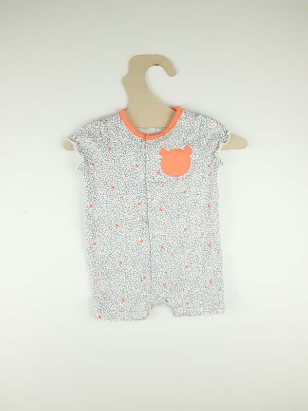 Noukies Barboteuse rose - 6 mois