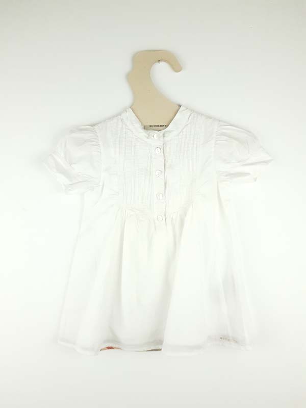 Burberry Robe blanche - 6 mois