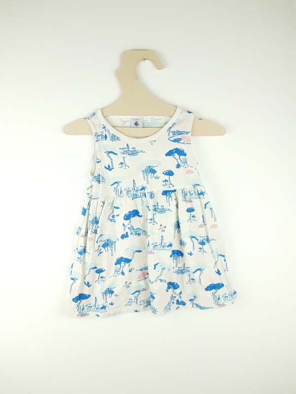 Petit Bateau Robe été - 18 mois