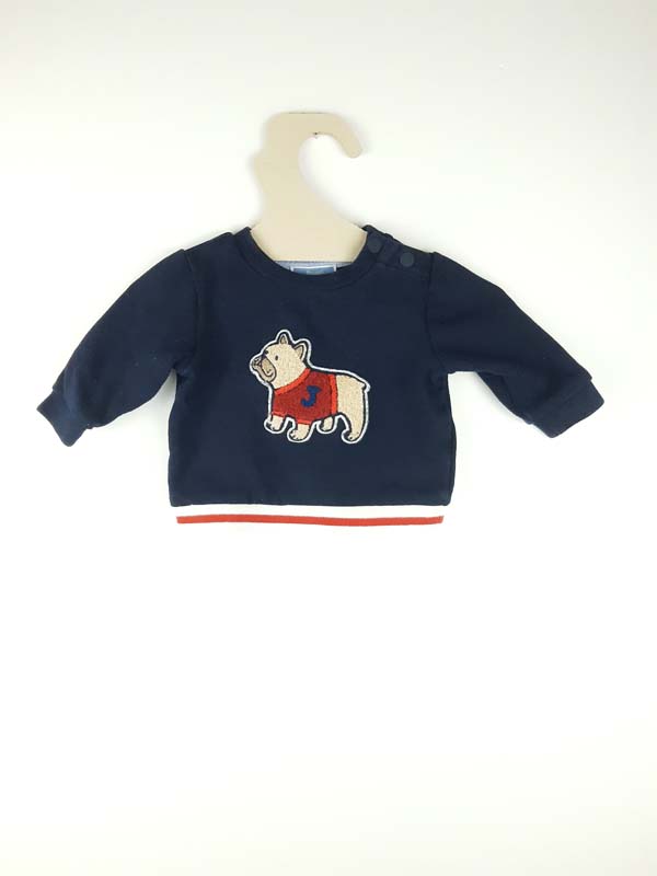 Jacadi Pull bleu - 6 mois