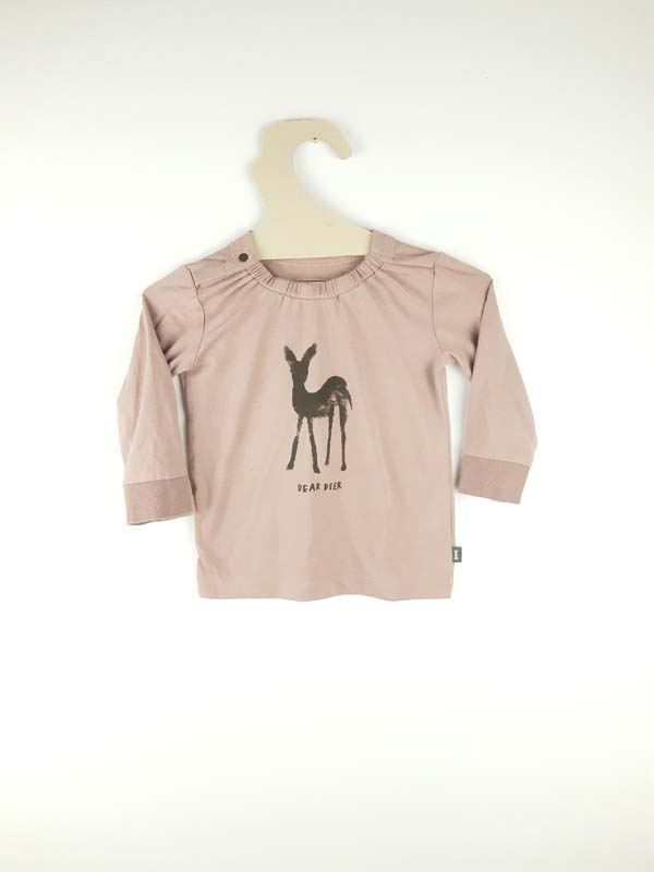 Imps & Elfs T-shirt LM mauve - 12 mois