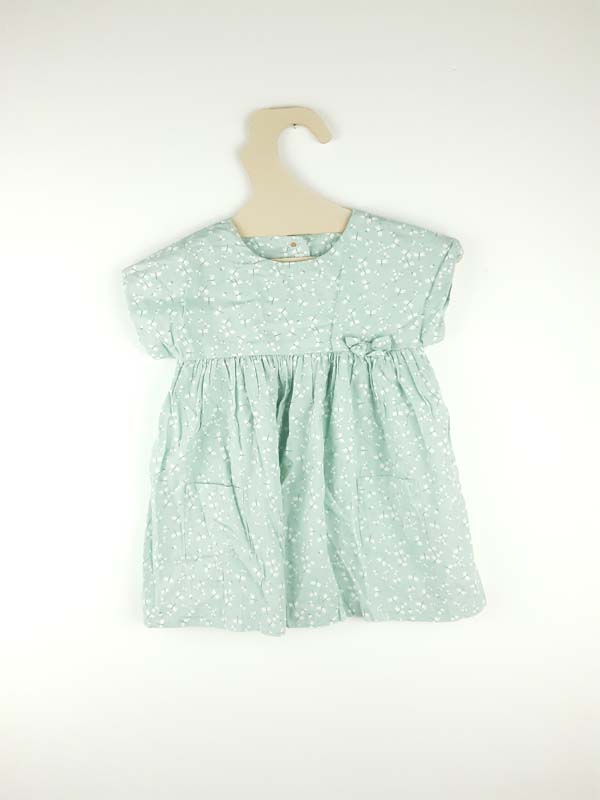 Benetton Robe verte - 6 mois