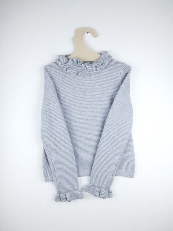 Jacadi pull gris- 8 ans