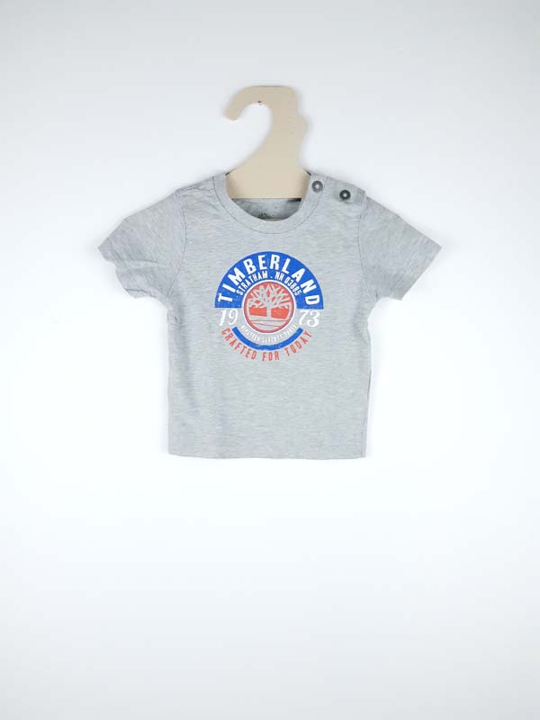 Timberland t-shirt gris Stratham - 9 mois
