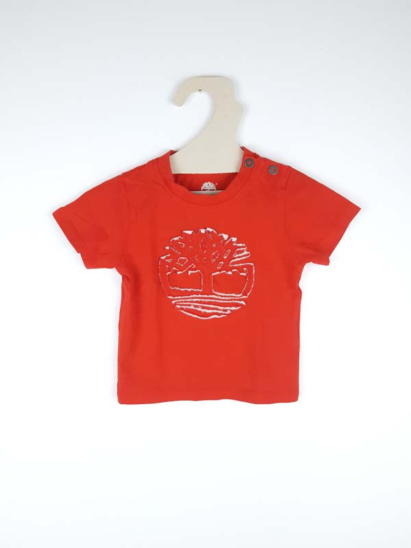 Timberland t-shirt rouge - 9 mois