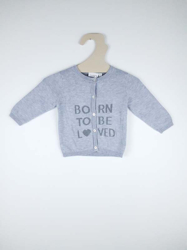 Noukies Gilet 9 mois - gris
