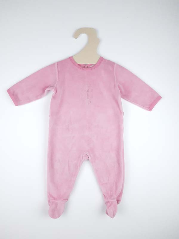 Petit Bateau Pyjama rose - 9 mois