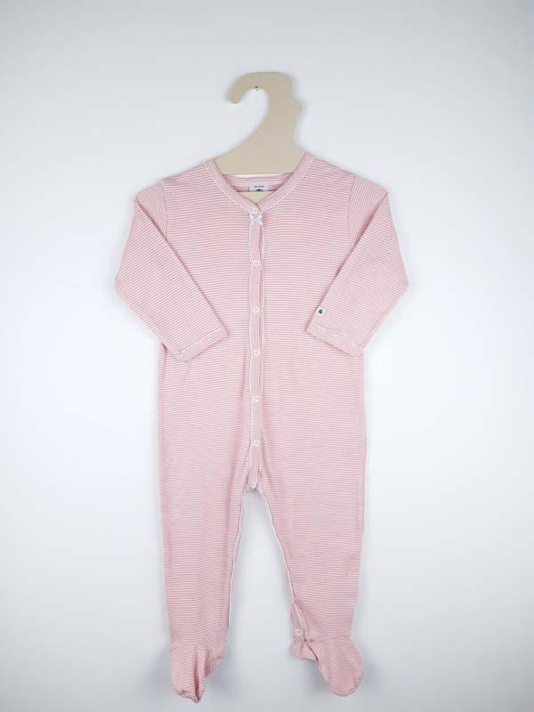Petit Bateau Pyjama rose - 18 mois