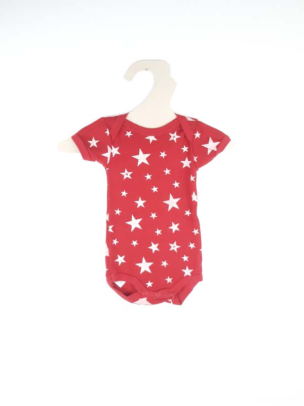 Petit Bateau Body rouge - 3 mois