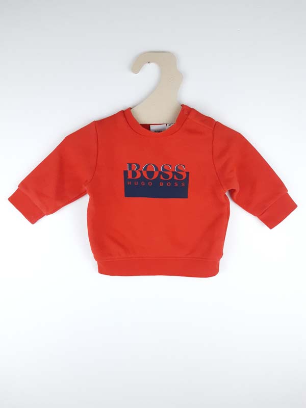 Hugo Boss Pull rouge - 9 mois