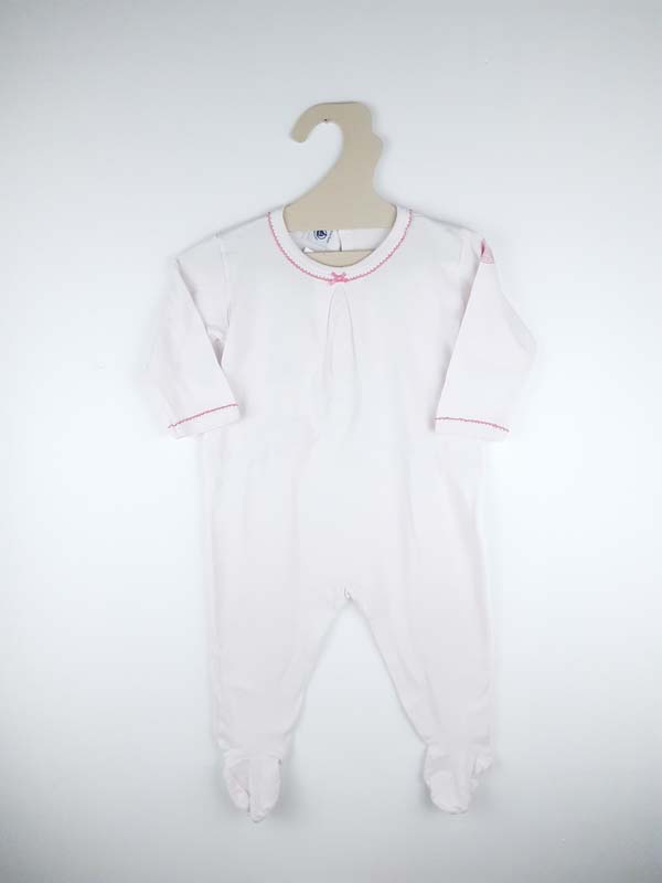 Petit Bateau Pyjama rose - 12 mois