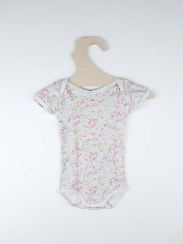 Petit Bateau Body CM fleurs - 6 mois