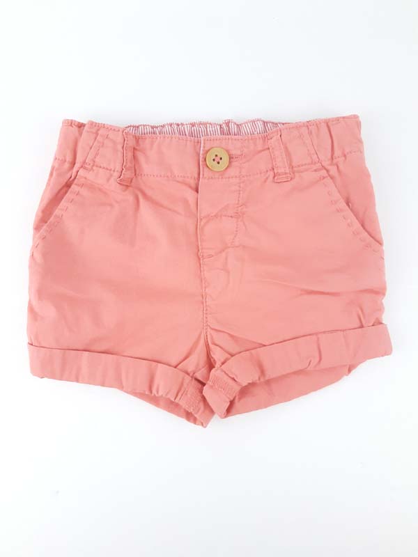 H&M short rose - 6 mois
