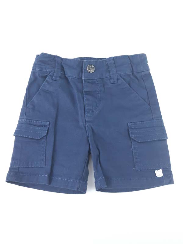 Noukies Short bleu - 9 mois