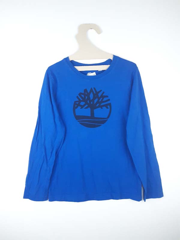 Timberland T-shirt LM bleu - 10 ans