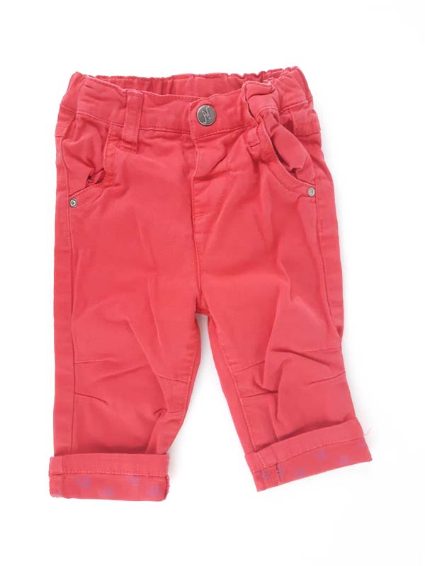 Noukies Pantalon rouge - 6 mois