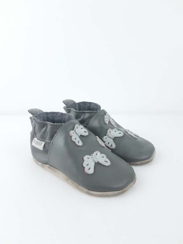 Bobux Chaussons gris - M