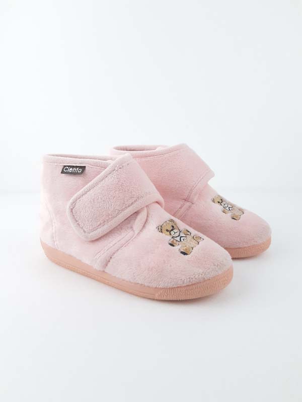 Cienta pantoufles roses - taille 27