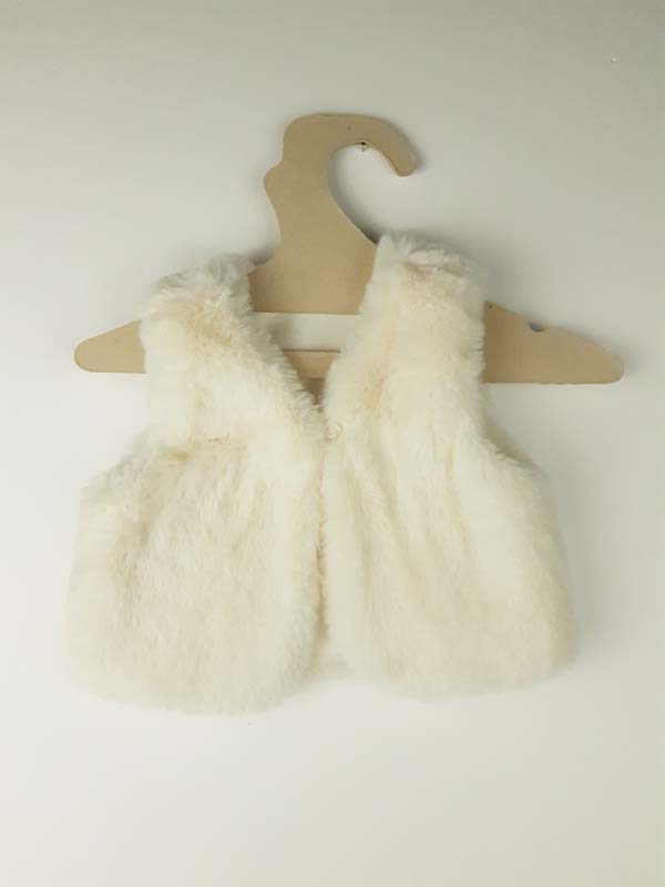 IKKS gilet sans mache beige - 12 mois