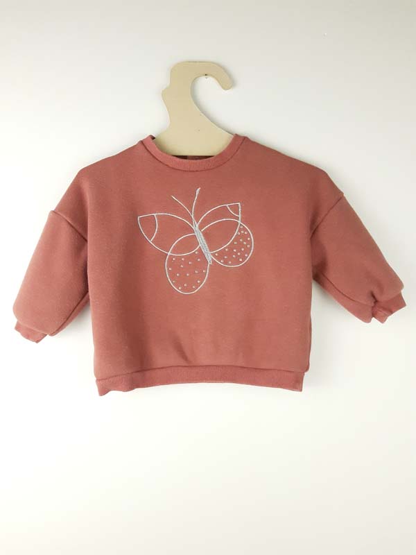 Noukies Pull rose - 12 mois