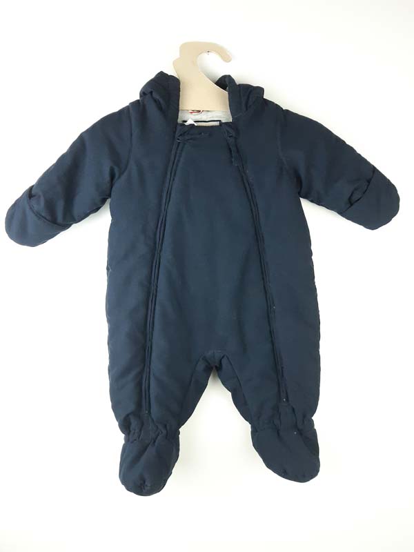 Petit Bateau Combi pilote bleu - 6 mois
