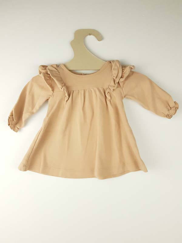 Quincy Mae robe saumon - 3/6 mois