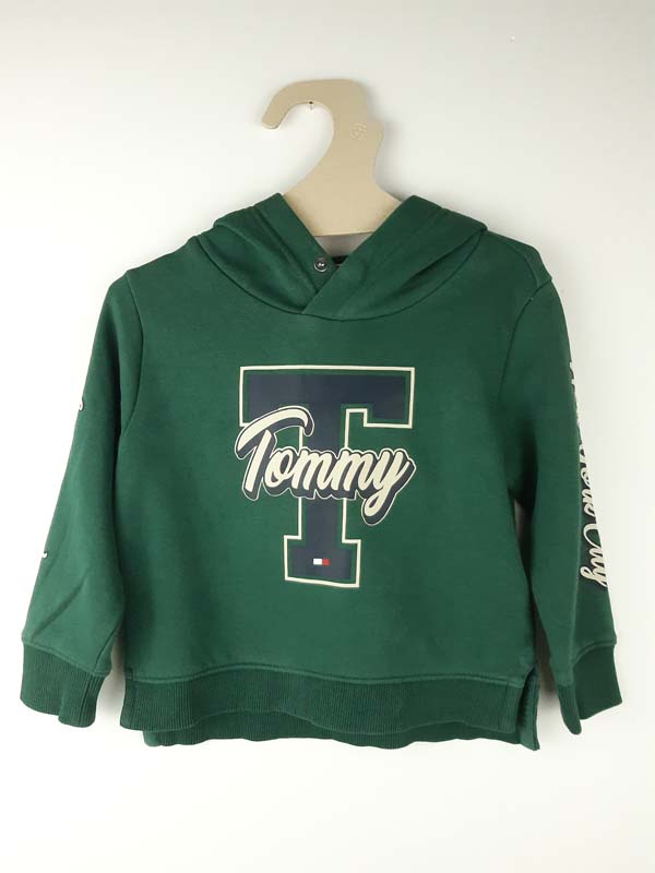 Tommy Hilfiger Pull vert - 3 ans