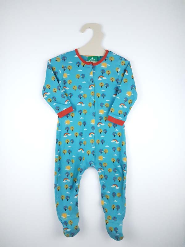 Little Green Radicals Pyjama bleu - 18/24 mois