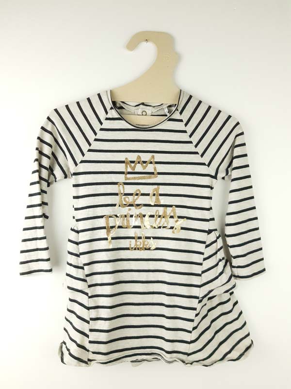 IKKS robe à lignes - 2 ans