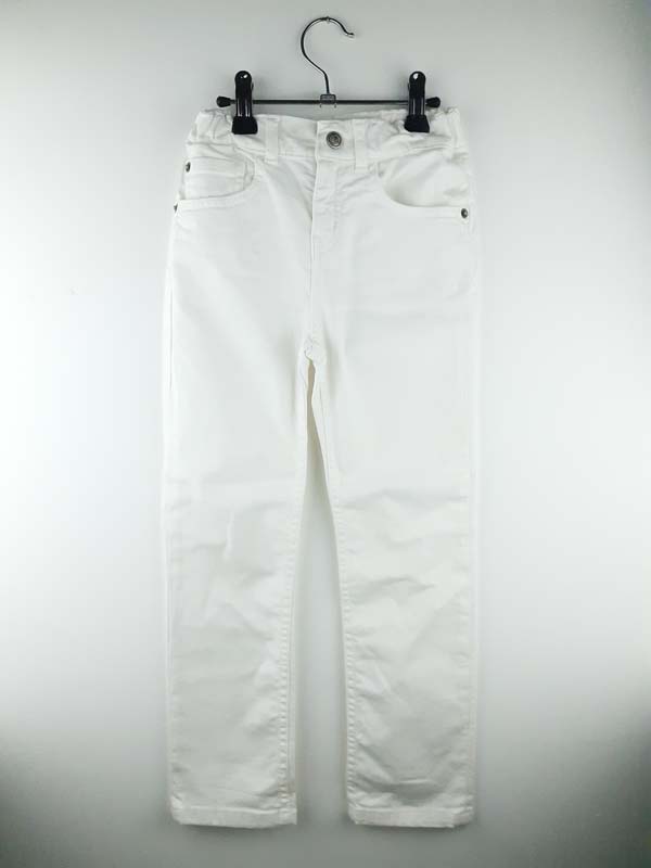 Petit Bateau pantalon blanc - 6 ans