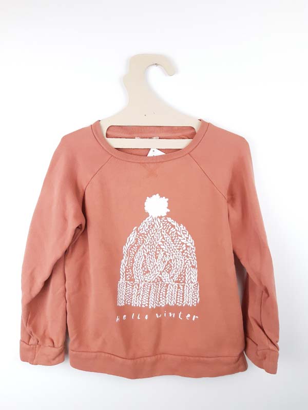 Hundred Pieces Pull saumon - 6 ans