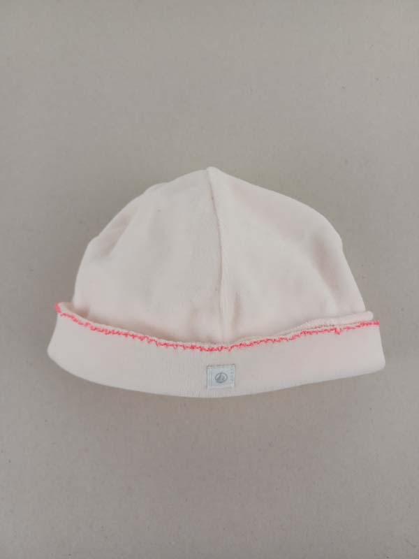 Petit Bateau Bonnet rose - 1 mois